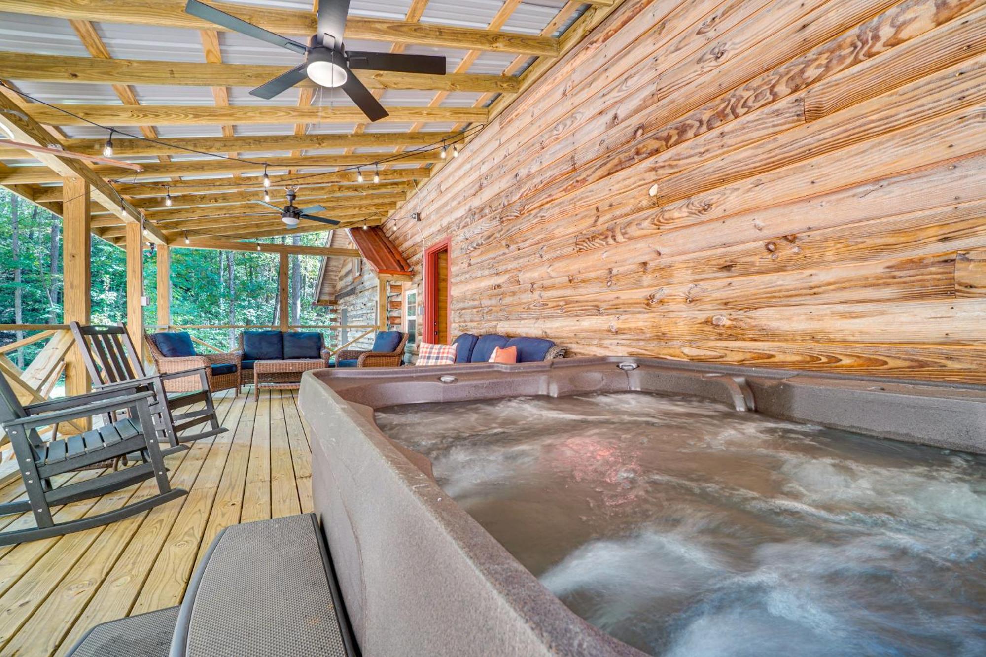 Villa North Georgia Mtn Escape With Hot Tub And Games! Sautee Nacoochee Exterior foto